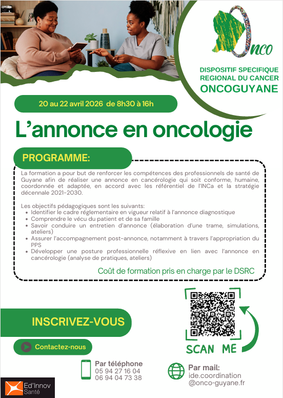 FORMATION ANNONCE AVRIL 2026